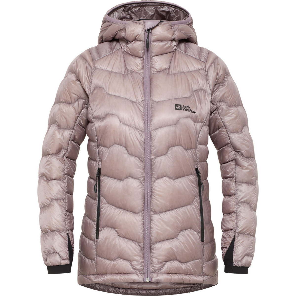 foto del prodotto jack wolfskin donna giacca alpspitze down hoodie