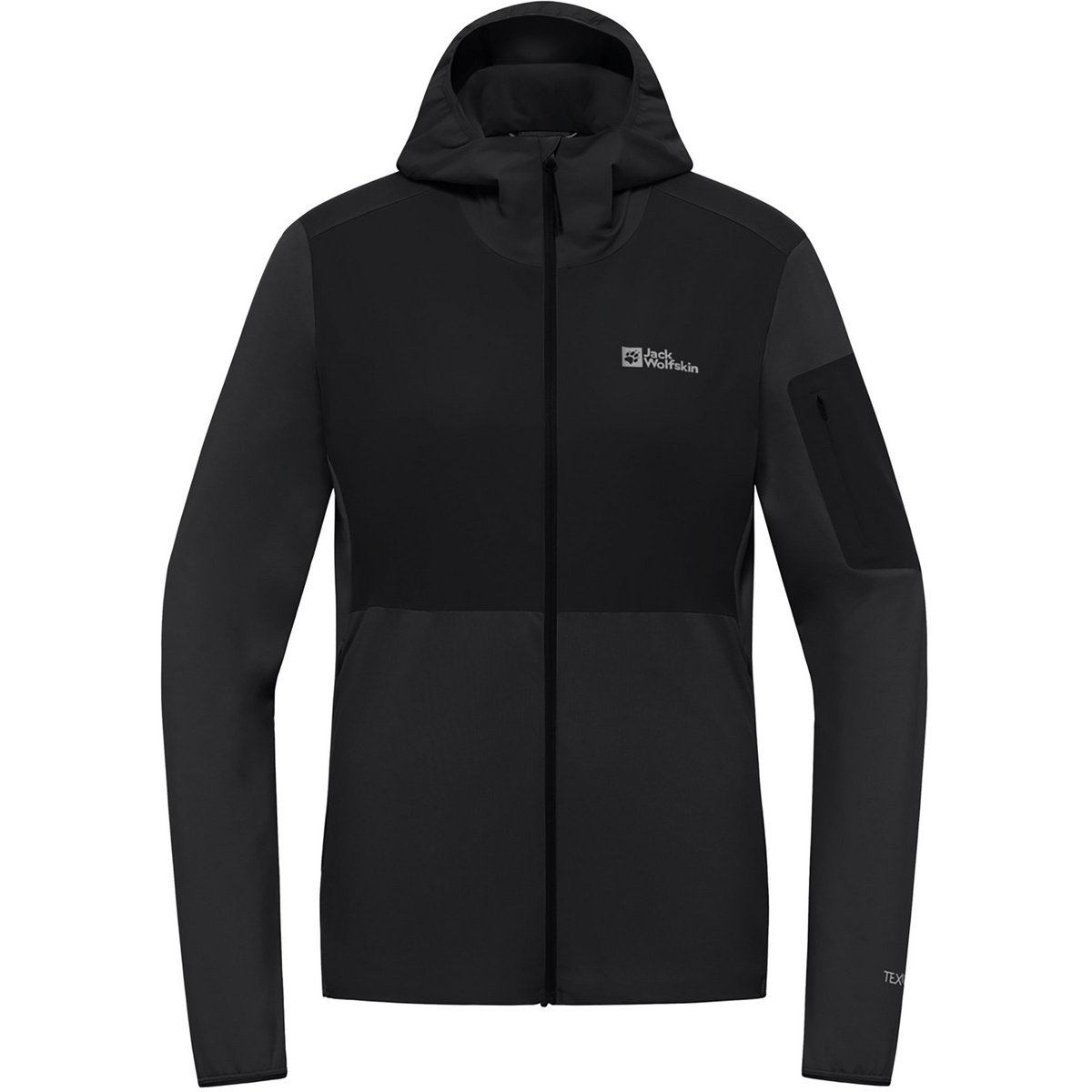 foto del prodotto jack wolfskin donna giacca prelight trail hoodie