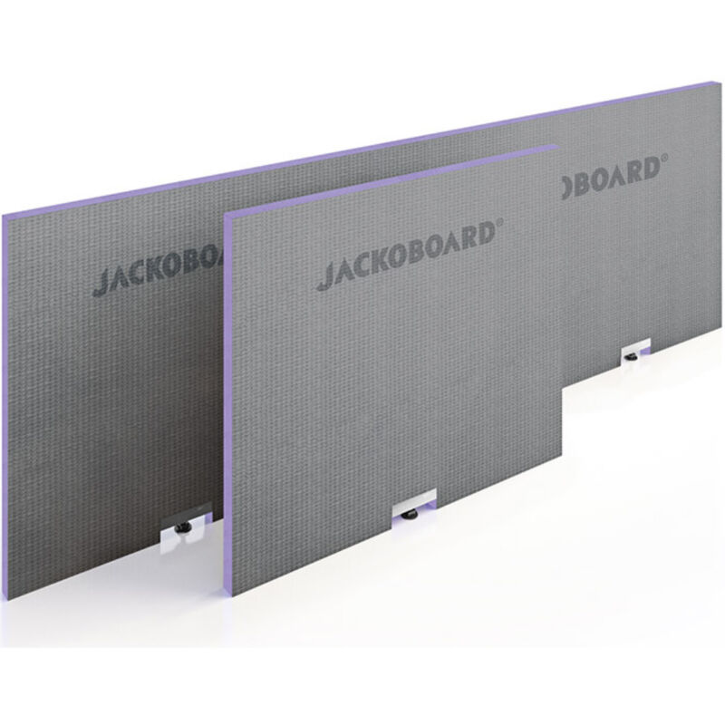 foto del prodotto jackon insulation jackon set di rivestimento per bagno jackoboard wabo tiling 177 73 x 60 x 3 cm, con piedini regolabili, idrorepellente