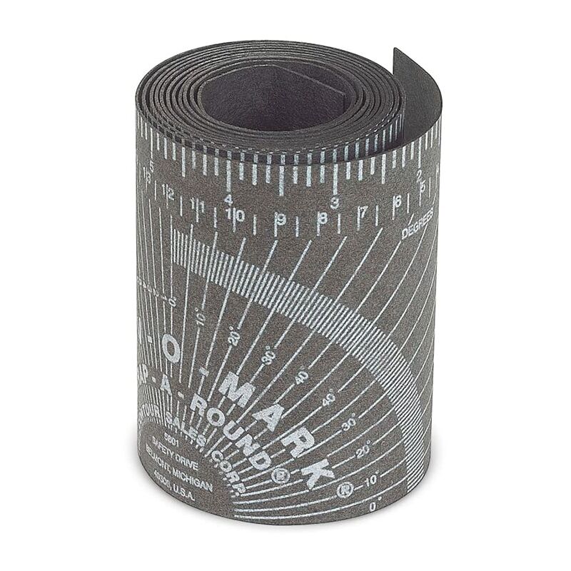 foto del prodotto jackson safety 14752 righello curv o mark wrap a round, medio, nero, diametro del tubo da 3 a 6 