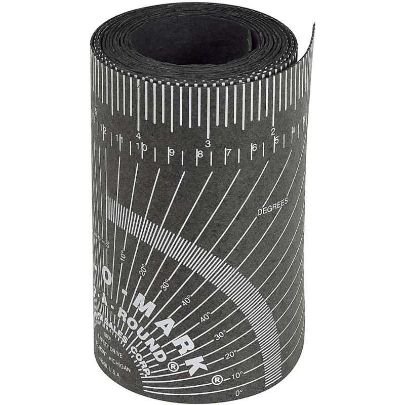 foto del prodotto jackson safety 14753 righello curv o mark wrap a round, grande, nero, diametro del tubo da 3 a 10 