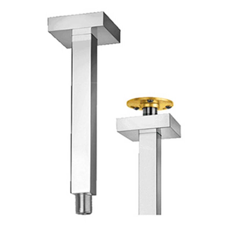 foto del prodotto jacuzzi braccio doccia a soffitto squadrato 2,5x2,5 cm con fissaggio rinforzato rubinetteria lunghezza 20 cm 1111070ja00