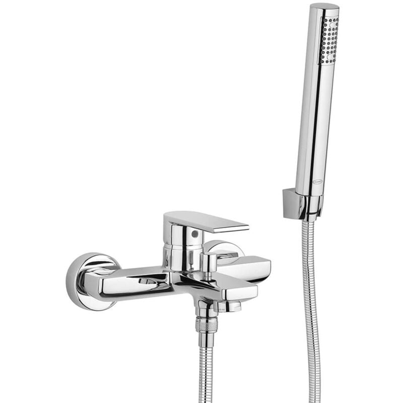 foto del prodotto jacuzzi gruppo vasca esterno con doccia duplex rubinetteria twilight ottone cromato 0ti00002ja03