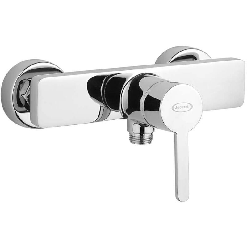 foto del prodotto jacuzzi miscelatore doccia esterno monoleva rubinetteria sunset ottone cromato 0su00028ja01
