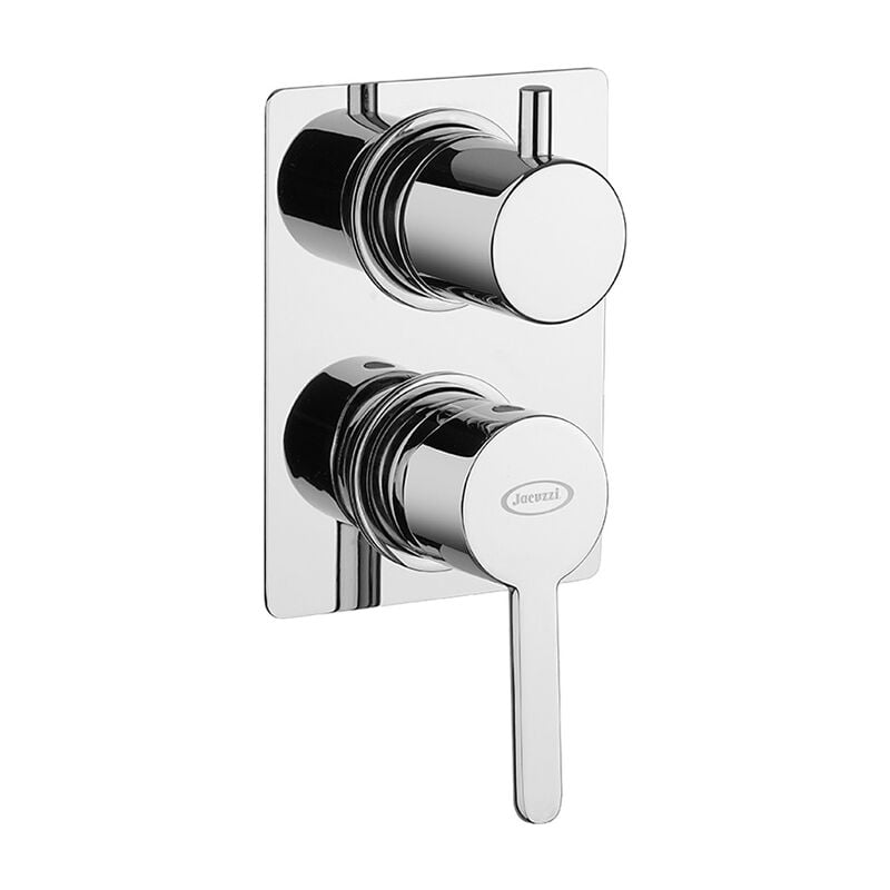 foto del prodotto jacuzzi miscelatore incasso doccia sunset con deviatore in ottone cromo