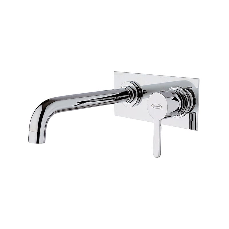 foto del prodotto jacuzzi miscelatore lavabo incasso sunset senza scarico in ottone cromo