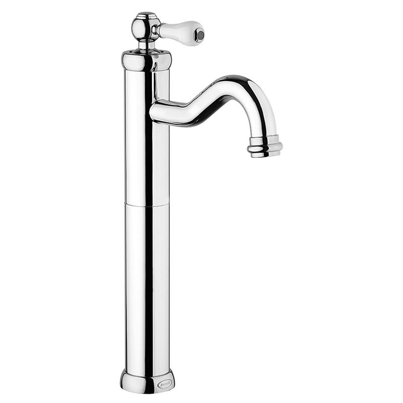 foto del prodotto jacuzzi miscelatore lavabo tosca alto senza scarico in ottone cromo di