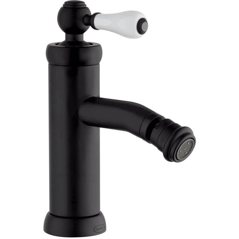 foto del prodotto jacuzzi rubinetto bidet serie tosca nero opaco di rubinetteria per piletta click clack