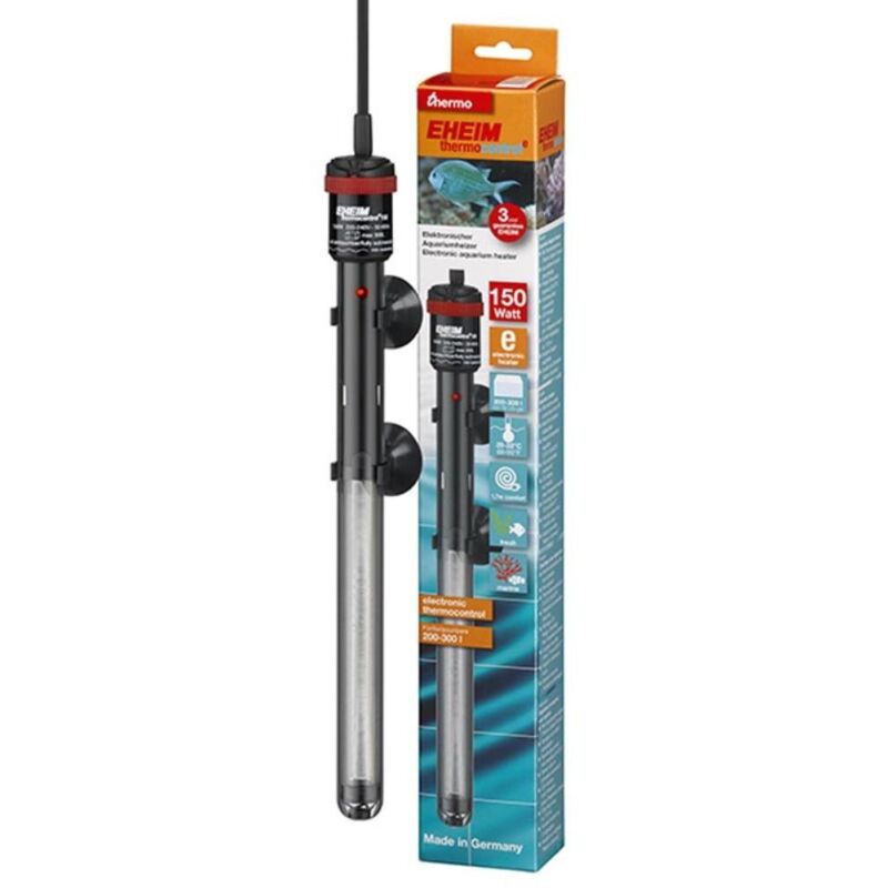 foto del prodotto jager thermocontrol e riscaldatore con controllo elettronico della temperatura wattaggio riscaldatori e lampade terrario 150w eheim