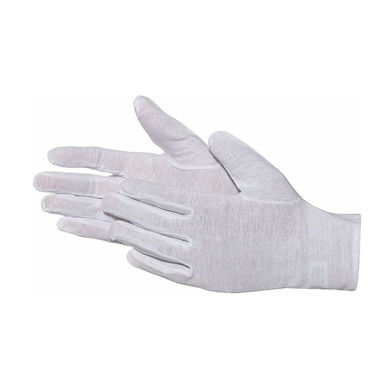 foto del prodotto jah 2099 cotone guanto, kotex, extra sottile, bianco, misura 8, 24 pezzi