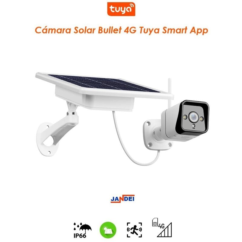 foto del prodotto jandei 4g bullet tuya smart app app 4mm videovigilance app tuya