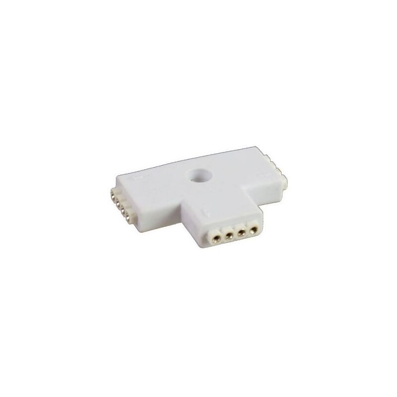 foto del prodotto jandei connettore a 90 gradi per rgb 10 mm 4pin 4pin strip led connettore