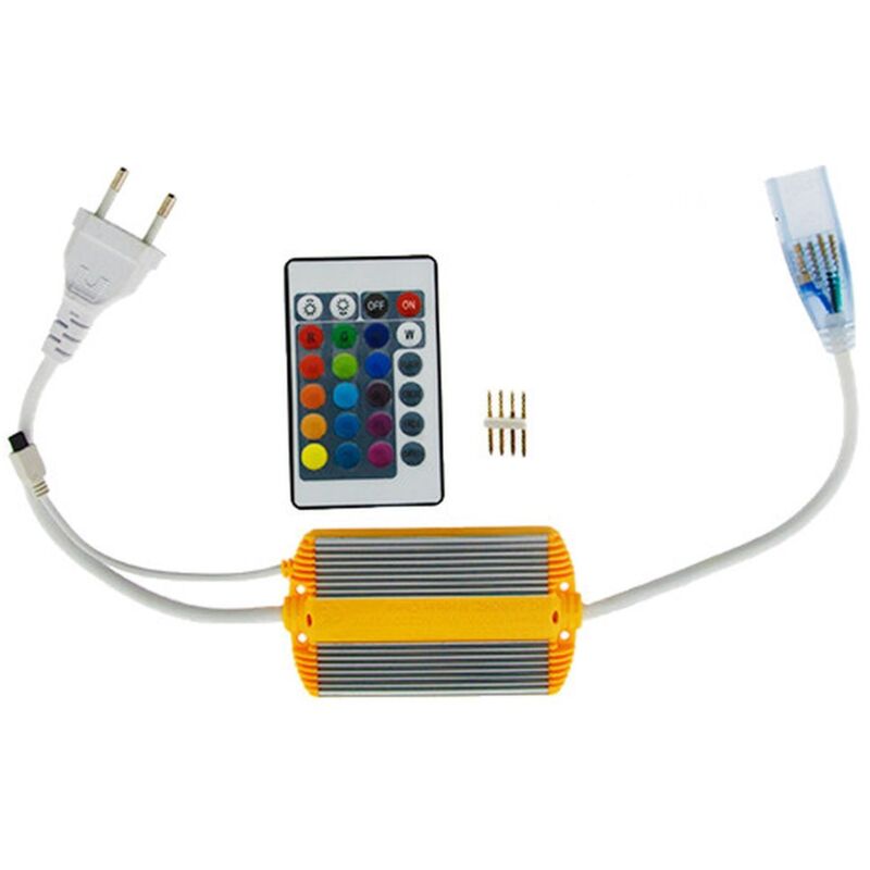 foto del prodotto jandei controller rgb per accessori led multicolore rgb 220v 1300w