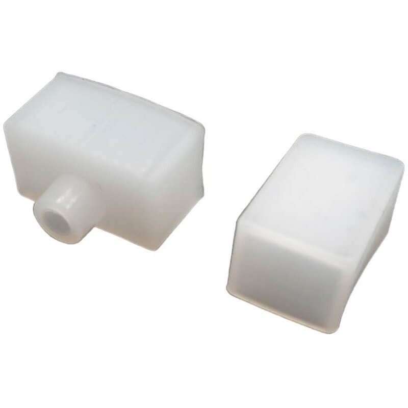 foto del prodotto jandei coppia di tapas per profili di silicone flessibile in silicone rettangolare flessibile