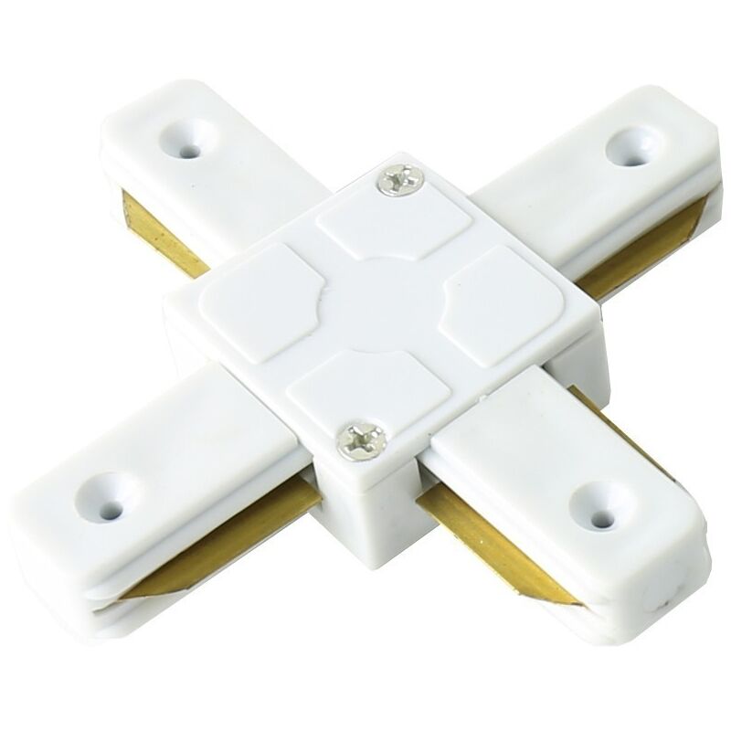 foto del prodotto jandei cruz x connector per accessori monofasici bianchi di corsia 220 v accessori