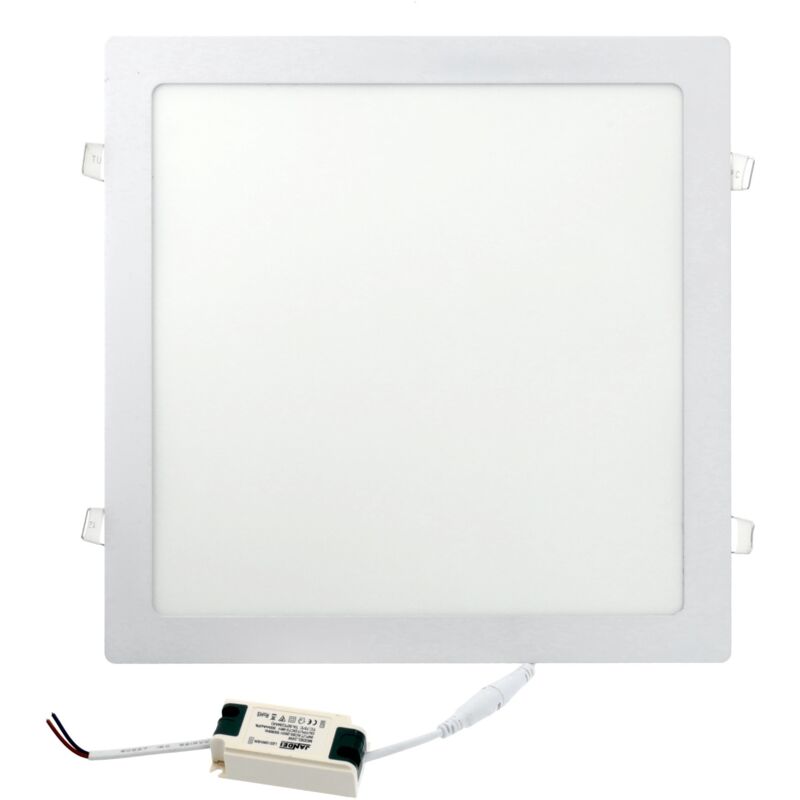 foto del prodotto jandei downlight led 24w 4000k cuadrado embartra white downlight led