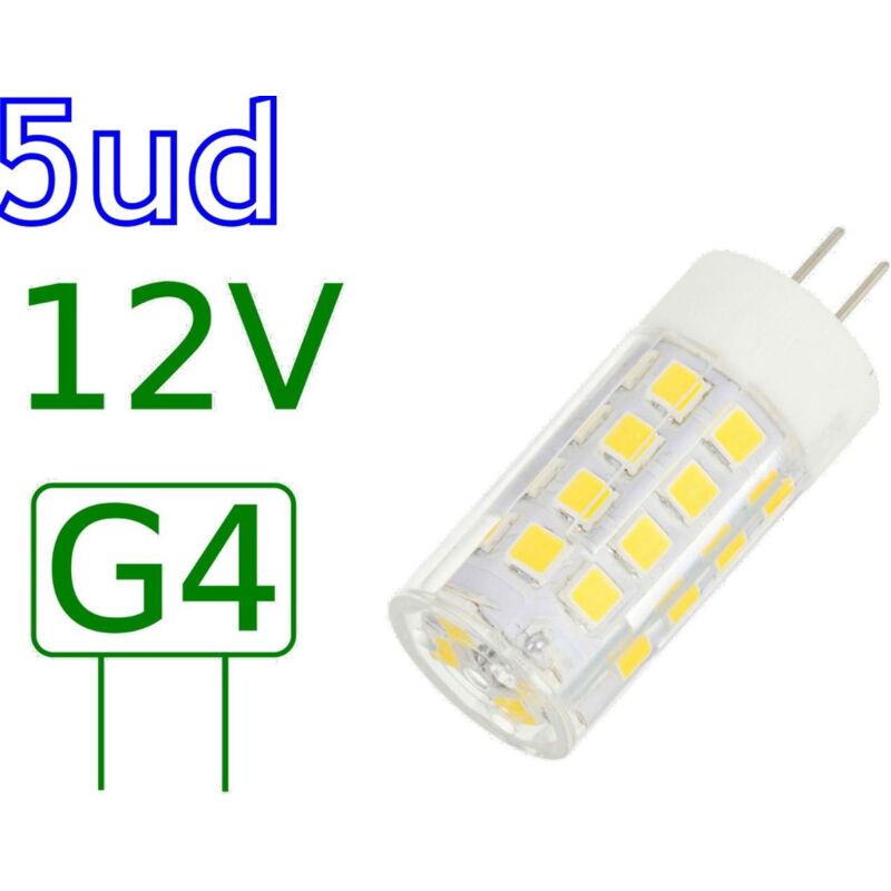 foto del prodotto jandei g4 5w black bullet frio 6000k blister 5 uds led bulb g4