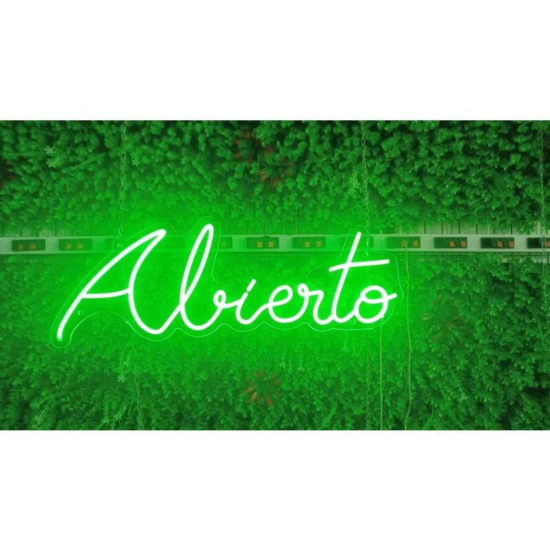 foto del prodotto jandei green open 7025cm neon silicone led led fed da usb neon neon