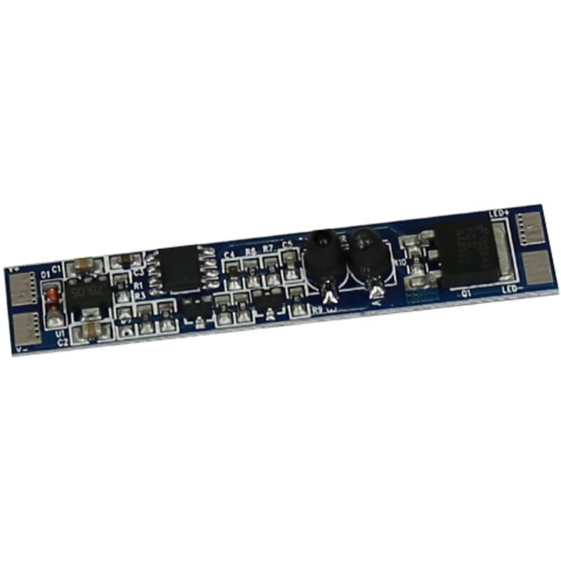 foto del prodotto jandei interruttore a infrarossi pcb per striscia led 12 24v dc 96w switch and regulator