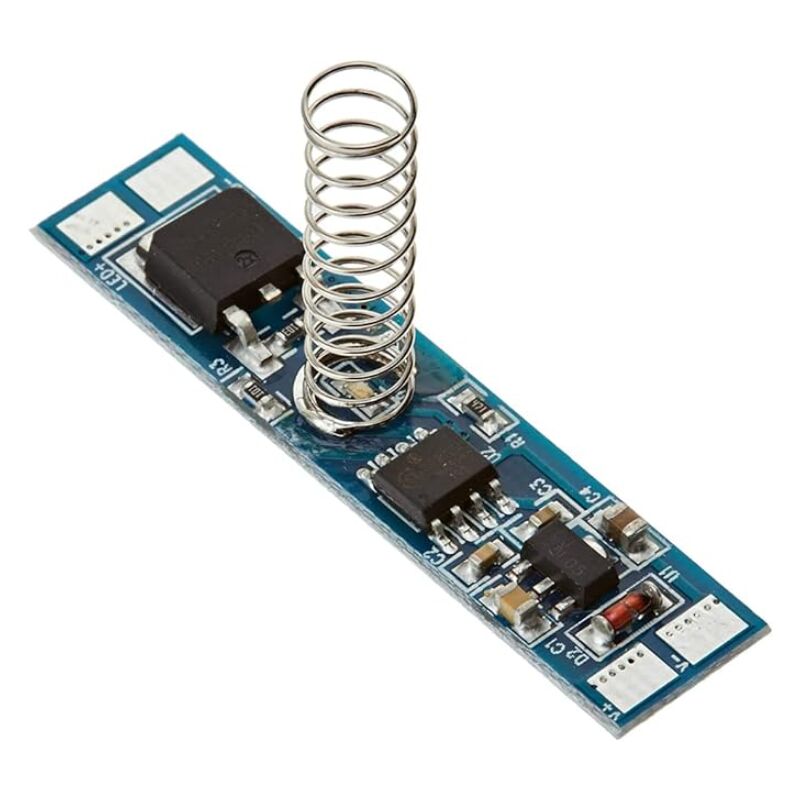 foto del prodotto jandei interruttore regolatorio tattile pcb con interruttore da 96 w 12 24 v dc e memoria del regolatore