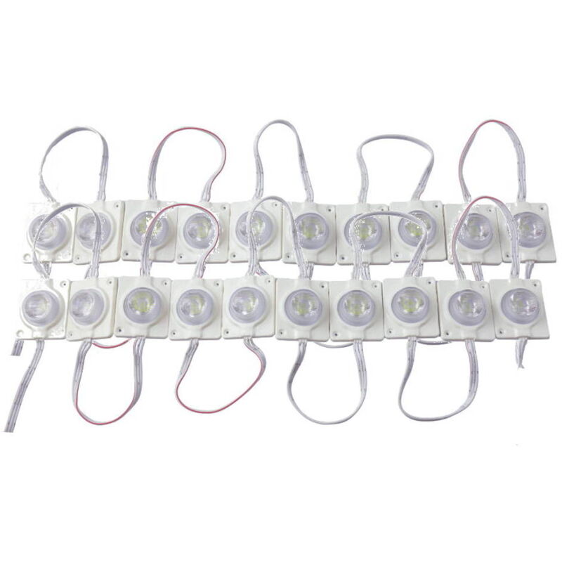 immagine 0 del prodotto jandei led 12v 1.5w 6000k smd3535 ip65 catena 20 led ud modulo