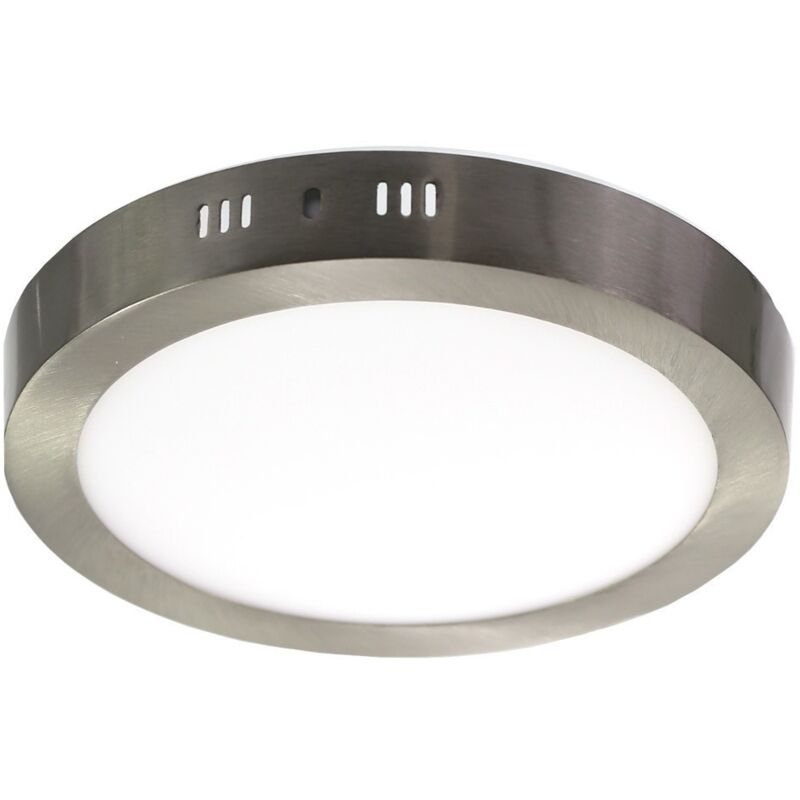 foto del prodotto jandei led di downlight led 12w 6000k surface round acciaio pest
