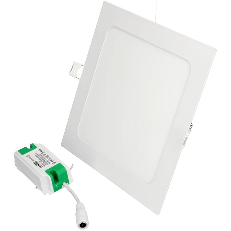 foto del prodotto jandei led dottiglio led 12w 4200k square embartra white downlight led