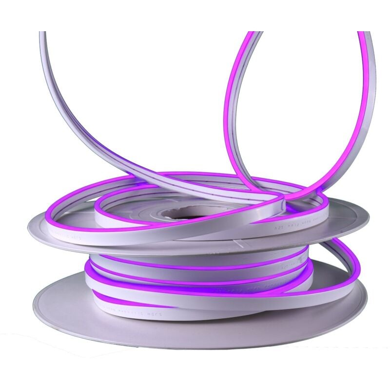 foto del prodotto jandei led semplice semplice 12v purple 6mm 112 metro led 8w 25m led flessibile 6mm 12v