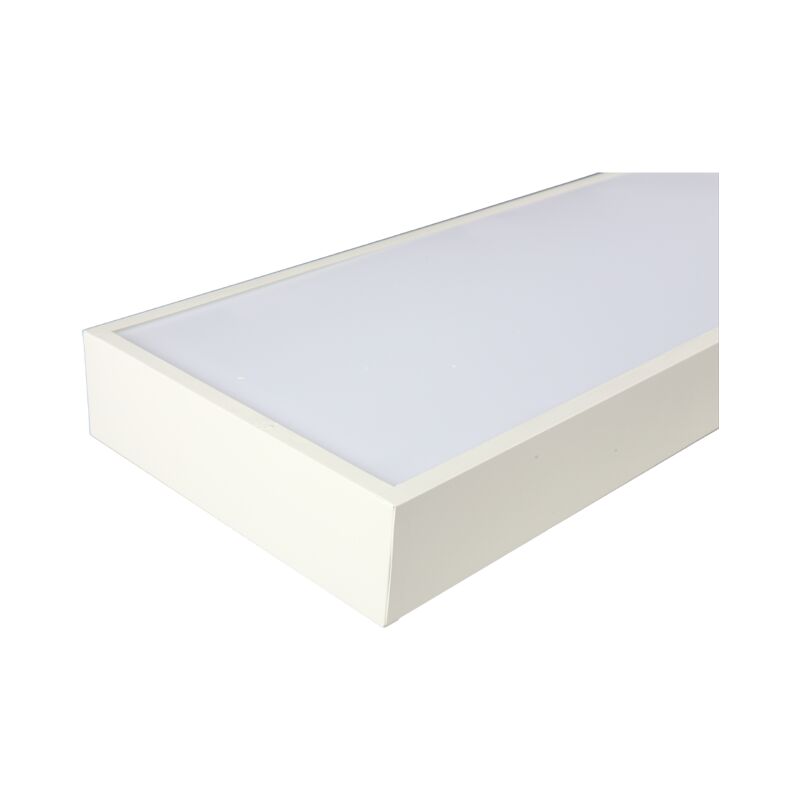 foto del prodotto jandei metal linear standard 60w 1200x200mm surface hang 4200k ip20 marco blanco strip