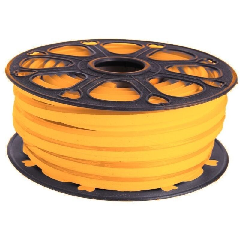 foto del prodotto jandei semplice led flessibile arancione 12v arancione 8 mm cut 1 cm 100 led metro 12w 25m neon 12v 8mm cut 1 cm