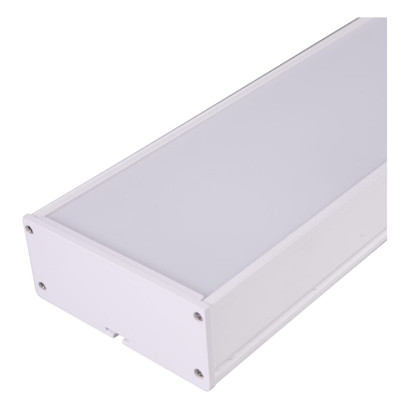 foto del prodotto jandei striscia lineare in pvc 18w 600x100mm surface hang 4200k ip20 frame di telaio bianco