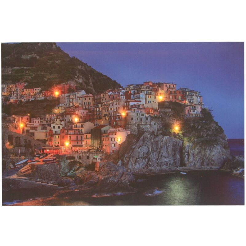 foto del prodotto jandei tavolo con 8 led city italia cinque terre 60 x 40, 2 pilas aa pictures led
