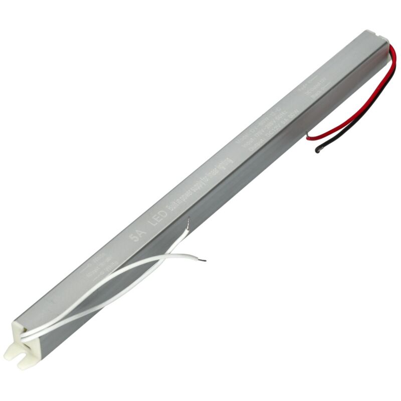 foto del prodotto jandei trasformatore 220v 12v 5a 60w ip20 slim transformer