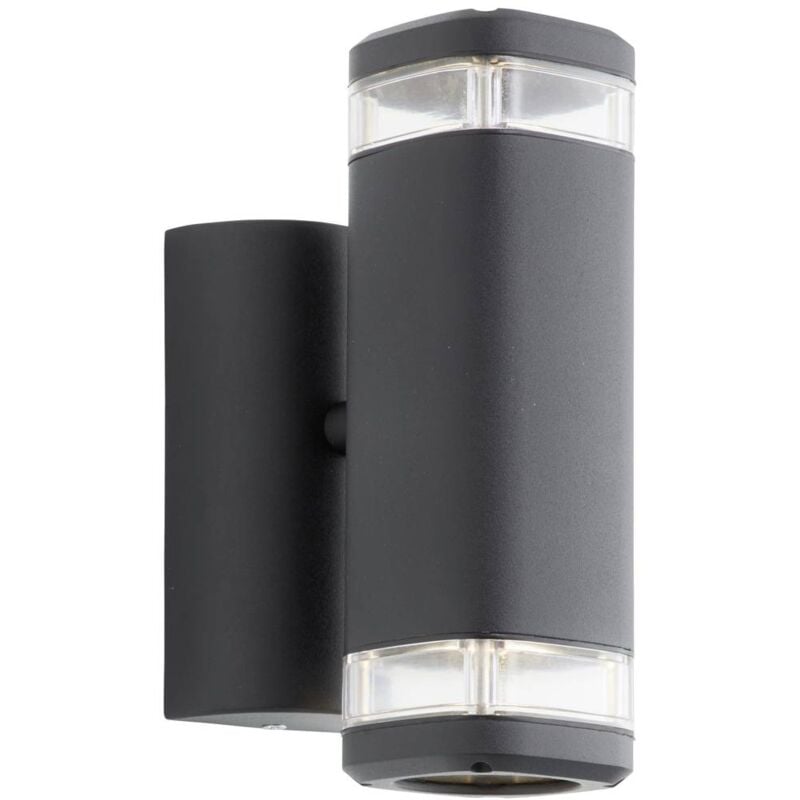 foto del prodotto jandy 90968a06 lampada da parete per esterno gu10 nero brilliant