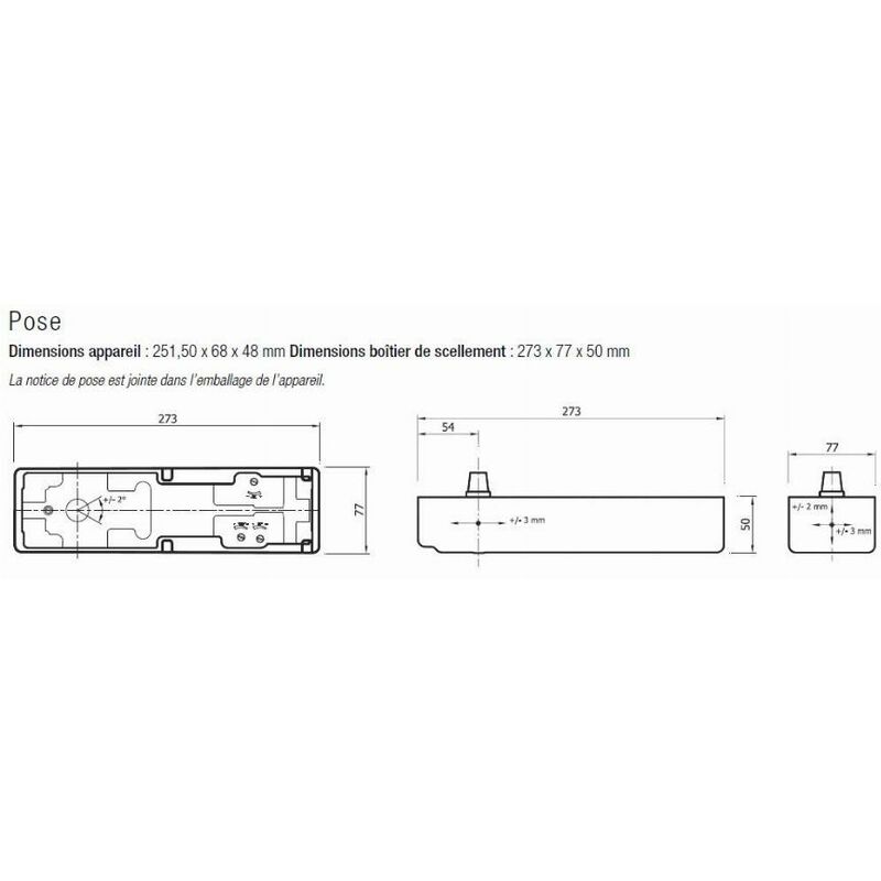 foto del prodotto janus f3 arresto girevole 90 120 kg asse quadro 757362 sevax