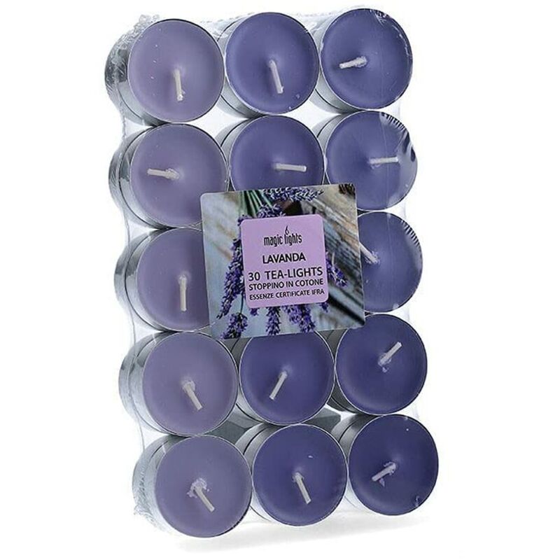 foto del prodotto jardibricodeco candele profumate magic lights lavanda