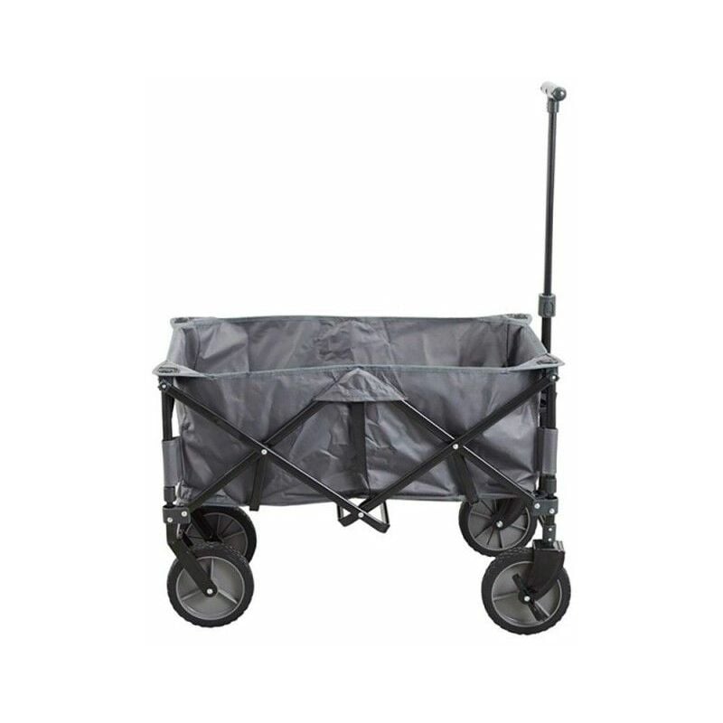 foto del prodotto jardibricodeco carrello da spiaggia pieghevole 79x107x54 cm colore rosso