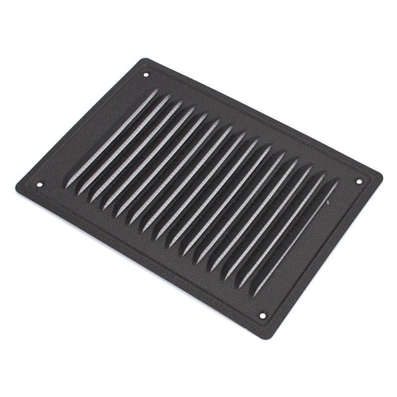 foto del prodotto jardibricodeco griglia di ventilazione con zanzariera 14x21 cm nera