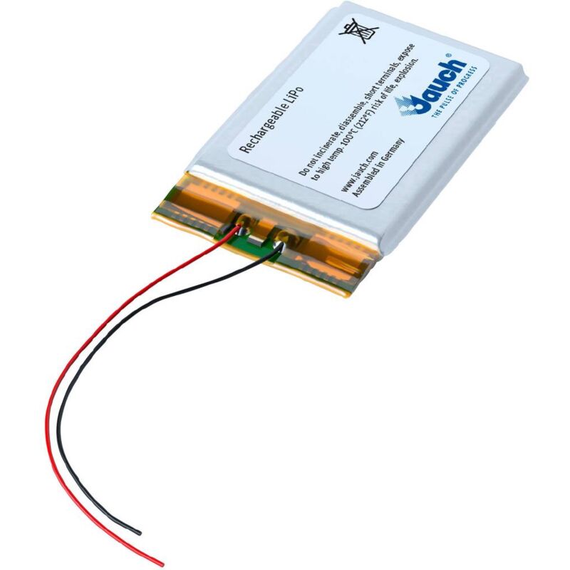 foto del prodotto jauch quartz lp523450ju batteria ricaricabile speciale prismatica con cavo lipo 3.7 v 950 mah