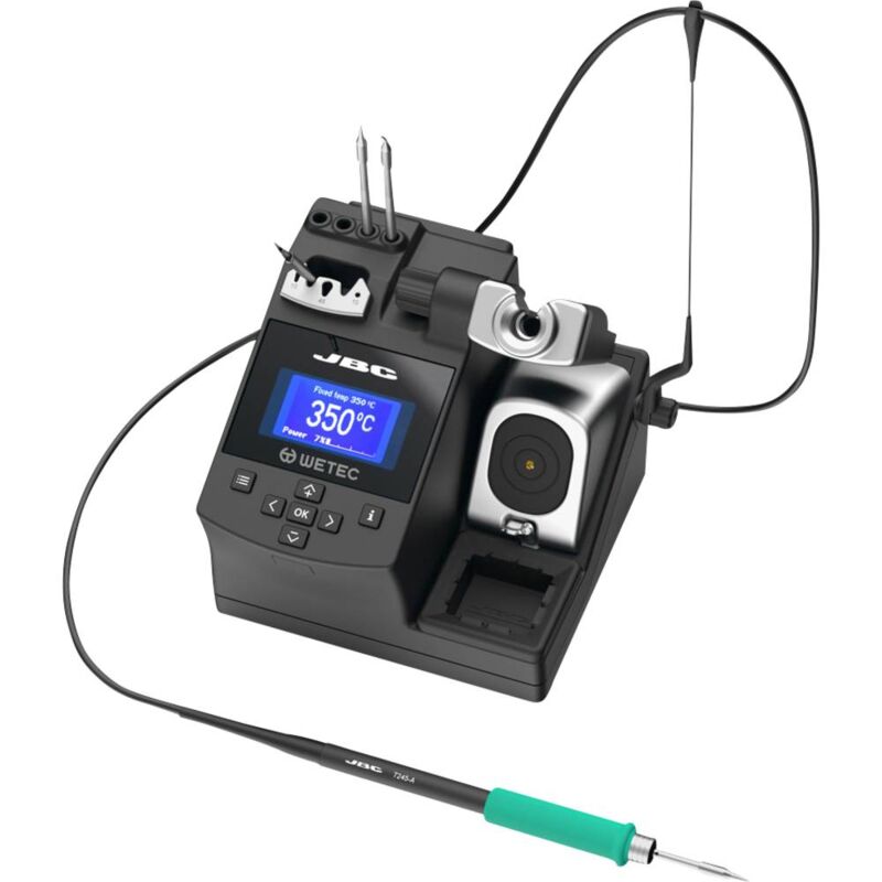 foto del prodotto jbc tools cd 2bqf stazione di saldatura digitale 130 w 90 450 c