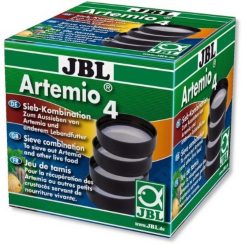 foto del prodotto jbl artemio 4 set di setacci circolari con maglie diverse per la raccolta dei nauplii di artemie pezzi 4