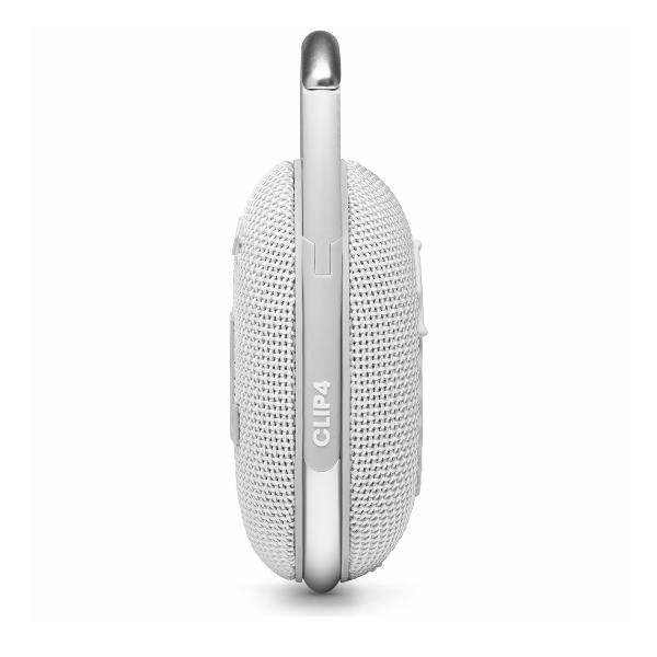 foto del prodotto jbl clip 4 altoparlante portatile mono bianco 5 w