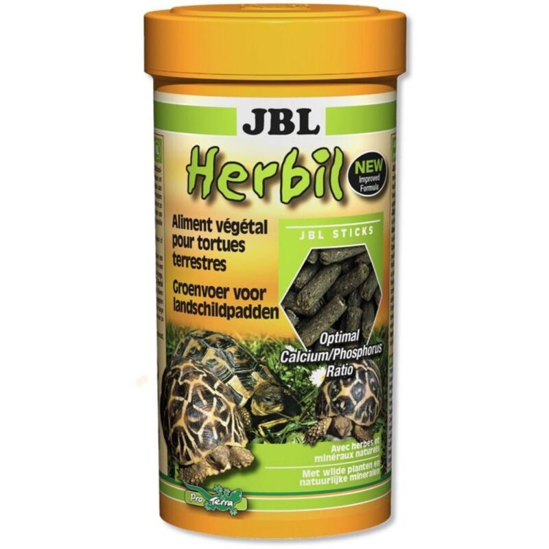 foto del prodotto jbl herbil 250ml 165gr alimento biologico per tartarughe di terra
