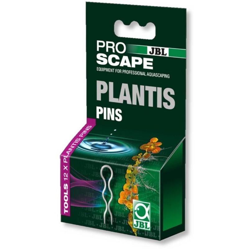 foto del prodotto jbl plantis fissaggio radicale per piante 12 pinzette in plastica atossica