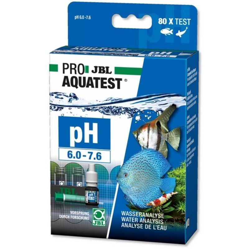 foto del prodotto jbl proaquatest ph 6.0 7.6 test set per acqua dolce