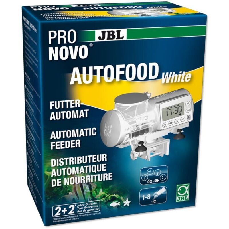 foto del prodotto jbl pronovo autofood mangiatoia automatica colore bianco