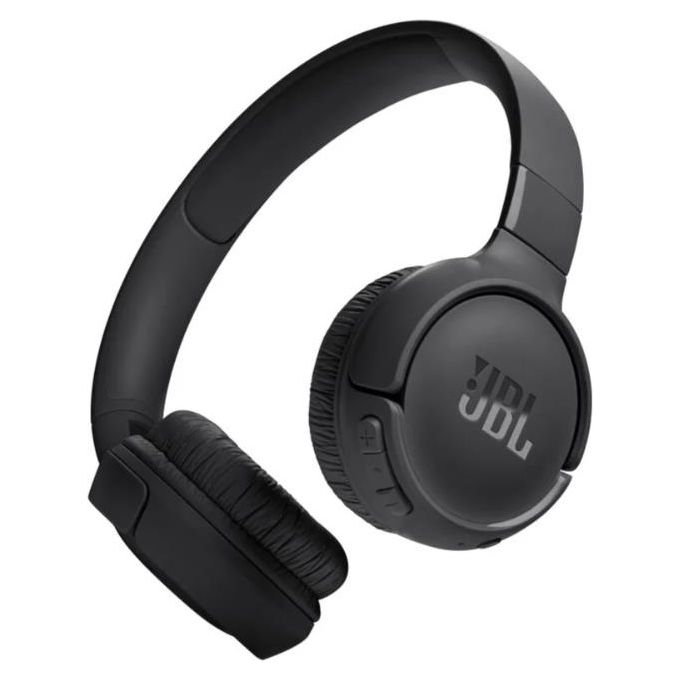 foto del prodotto jbl tune 520bt cuffie supra aurali wireless bluetooth comandi e microfono nero