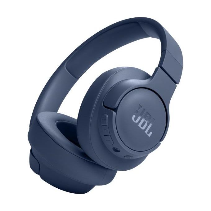foto del prodotto jbl tune 720bt wireless over ear con pure bass sound bluetooth blu