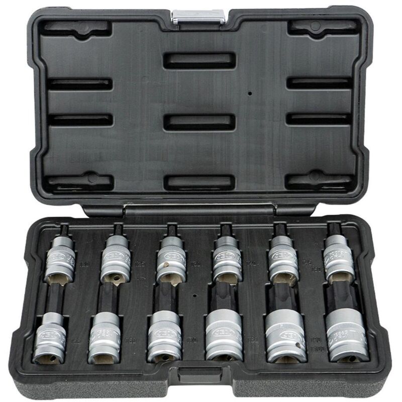 foto del prodotto jbm - 12 torx t20, t25, t30, t40, t45, t50, t55, t60, t70, t80, t90, t100