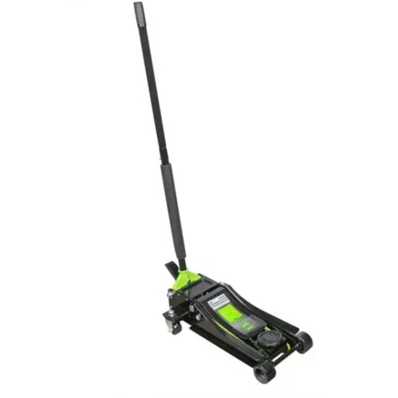 foto del prodotto jbm cric auto a carrello sollevatore martinetto idraulico 3ton 533mm con pedale